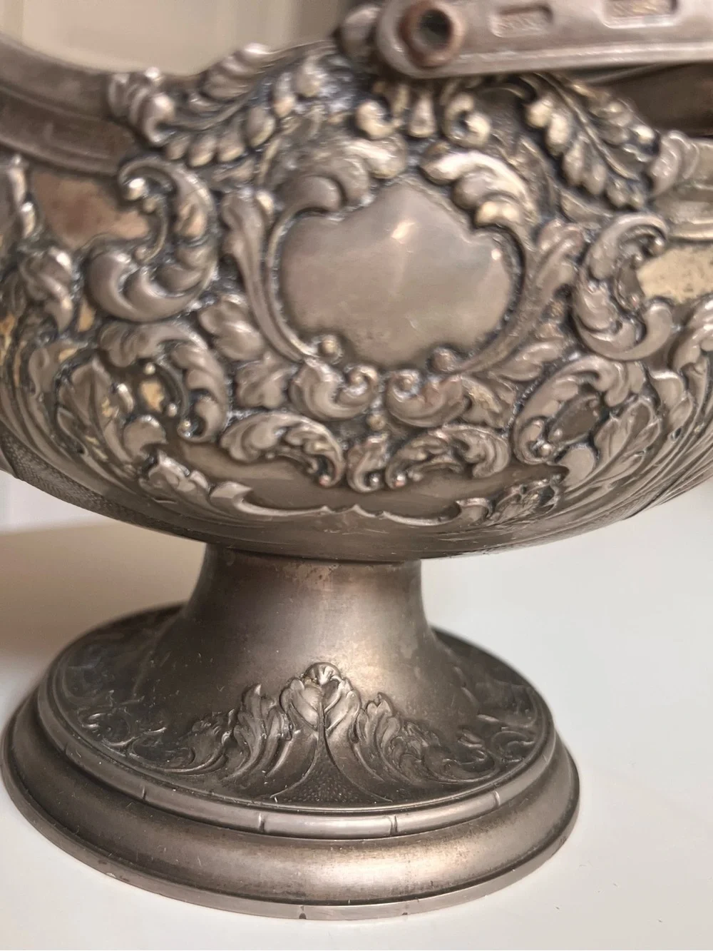 Silver Plated Ornate Decorative Bowl - Classic Home Accent